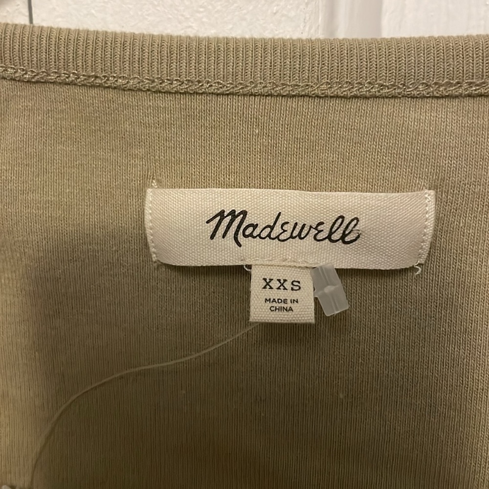 Madewell Sz XXS top with Lace short sleeves NWOT B39 - Picture 4 of 8